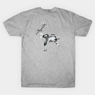 Camo Deer - 5 T-Shirt